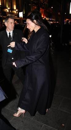 Landman Season Two UK premiere, Cineworld Leicester Square, London, UK, 16 November 2025. Demi Moore leaves the UK premiere of Landman Season Two, Cineworld Leicester Square, London, UK, 16 November 2025., Credit:Ed Avalon  Copyright: xEdx xAvalonx 1052826293