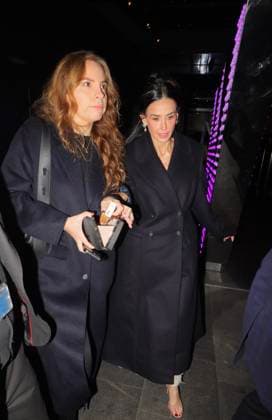 Landman Season Two UK premiere, Cineworld Leicester Square, London, UK, 16 November 2025. Demi Moore leaves the UK premiere of Landman Season Two, Cineworld Leicester Square, London, UK, 16 November 2025., Credit:Ed Avalon  Copyright: xEdx xAvalonx 1052827606