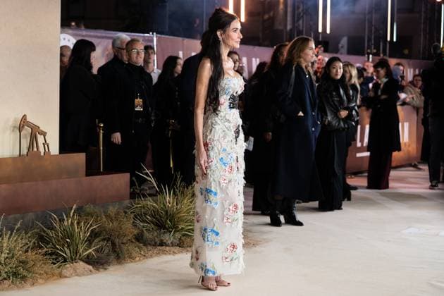 Landman Season Two UK Premiere in London - 16 Nov 2025 Demi Moore attends the Landman Season Two UK Premiere at Cineworld Leicester Square. London United Kingdom Copyright: xLounisxTiarx xSOPAxImagesx _DSC2420