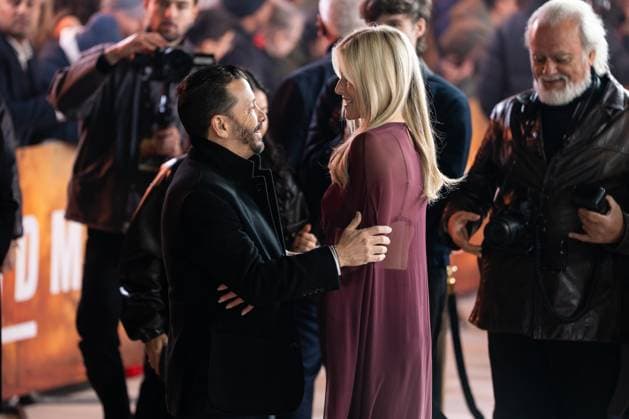 Landman Season Two UK Premiere in London - 16 Nov 2025 David Glasser and Ali Larter attend the Landman Season Two UK Premiere at Cineworld Leicester Square. London United Kingdom Copyright: xLounisxTiarx xSOPAxImagesx _DSC2453
