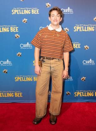November 16, 2025, Bronx, New York, USA: Kevin McHale attends The 25th Annual Putnam County Spelling Bee opening night at New World Stages Theatre in New York, NY on November 16, 2025. Bronx USA - ZUMAr339 20251116_znp_r339_030 Copyright: xLevxRadinx