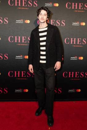 November 16, 2025, Bronx, New York, USA: Milo Manheim attends Chess opening night on Broadway at Imperial Theatre in New York, NY on November 16, 2025 Bronx USA - ZUMAr339 20251116_znp_r339_088 Copyright: xLevxRadinx