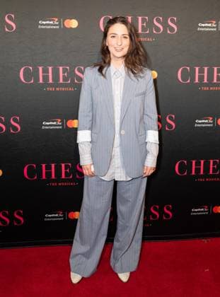 November 16, 2025, Bronx, New York, USA: Sara Bareilles attends Chess opening night on Broadway at Imperial Theatre in New York, NY on November 16, 2025 Bronx USA - ZUMAr339 20251116_znp_r339_094 Copyright: xLevxRadinx