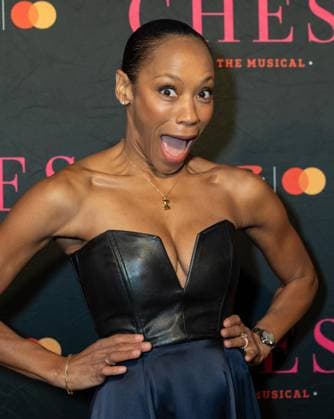 November 16, 2025, Bronx, New York, USA: Nikki M. James attends Chess opening night on Broadway at Imperial Theatre in New York, NY on November 16, 2025 Bronx USA - ZUMAr339 20251116_znp_r339_101 Copyright: xLevxRadinx