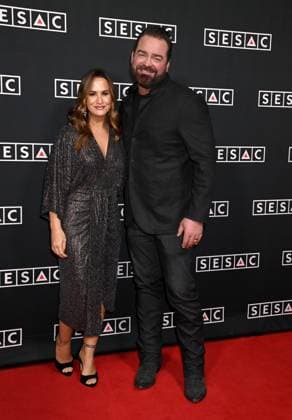 2025 SESAC Nashville Music Awards Sara Reeveley and Lee Brice arriving at the 2025 SESAC Nashville Music Awards held at the Country Music Hall of Fame and Museum on November 16, 2025 in Nashville, TN Nashville Country Music Hall of Fame and Museum Tennessee USA Copyright: xTammiexArroyox xAFF-USA.comx