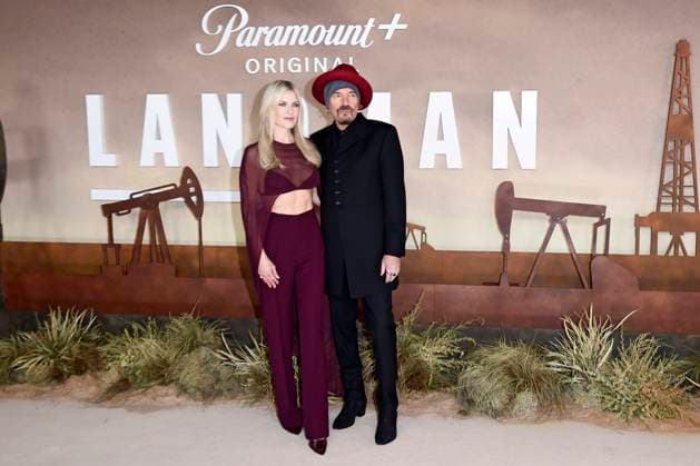 Ali Larter and Billy Bob Thornton at the premiere of season 2 of the Paramount series Landman at Cineworld Leicester Square London, 16 11 2025 Foto:xS.xVasx xFuturexImagex landman_london_5137