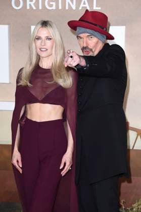 Ali Larter and Billy Bob Thornton at the premiere of season 2 of the Paramount series Landman at Cineworld Leicester Square London, 16 11 2025 Foto:xS.xVasx xFuturexImagex landman_london_5143