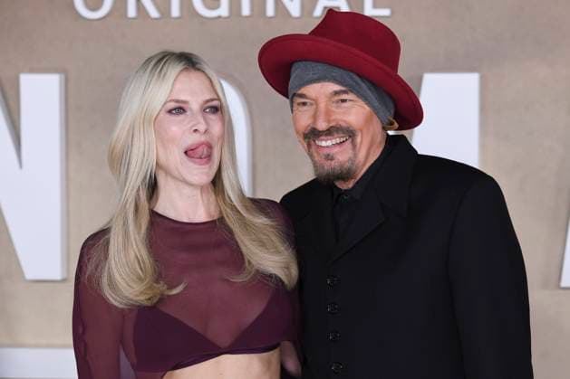 Ali Larter and Billy Bob Thornton at the premiere of season 2 of the Paramount series Landman at Cineworld Leicester Square London, 16 11 2025 Foto:xS.xVasx xFuturexImagex landman_london_5147