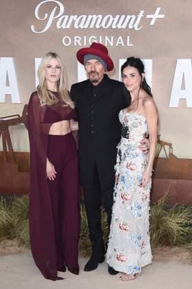 Ali Larter, Billy Bob Thornton and Demi Moore at the premiere of season 2 of the Paramount series Landman at Cineworld Leicester Square London, 16 11 2025 Foto:xS.xVasx xFuturexImagex landman_london_5170
