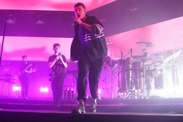 Bastille performs in Brighton, UK Brighton, UK, Bastille, Sunday 16 November 2025 at The Brighton Centre. Kyle Simmons, Dan Smith Will Farquarson Chris Woody Wood pictured., Credit:Andy Sturmey Avalon United Kingdom  Copyright: xAndyxSturmeyx xAvalonx 1052865627