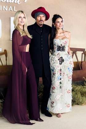 Ali Larter, Billy Bob Thornton and Demi Moore at the premiere of season 2 of the Paramount series Landman at Cineworld Leicester Square London, 16 11 2025 Foto:xJ.xEdwardsx xFuturexImagex landman_london_5225