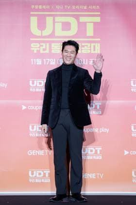 Coupang Play series UDT : Heroes Next Door press conference SEOUL, SOUTH KOREA, NOV 17: South Korean actor Jin Sun-kyu during Coupang Play series UDT : Heroes Next Door press conference at the Pullman Ambassador Seoul Eastpole in Seoul, South Korea, on November 17, 2025. Seoul the Pullman Ambassador Seoul Eas South Korea 8239_285819 Copyright: xStevexChoxKyewoong PentaxPressx