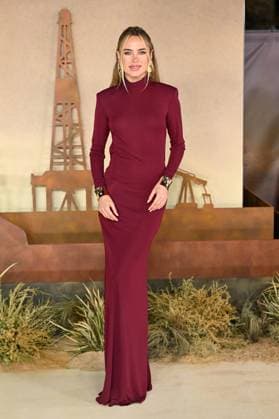 Celebrities attend the UK Premiere for ˜Landman™ Season 2 at Cineworld Leicester Square in London, England Featuring: Kimberley Garner Where: London, United Kingdom When: 16 Nov 2025 Credit: Cover Images EDITORIAL USE ONLY. NOT FOR USE BY NEWSPAPERS BASED IN THE UK. Copyright: xx coverimg55273320