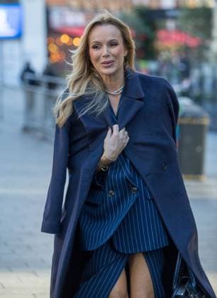 Amanda Holden as she leaves Global Radio Studios after presenting her Heart Breakfast Radio show Featuring: Amanda Holden Where: London, United Kingdom When: 17 Nov 2025 Credit: Richard Lincoln Cover Images EDITORIAL USE ONLY. NOT FOR USE BY NEWSPAPERS BASED IN THE UK. Copyright: xRichardxlincolnx coverimg55273478
