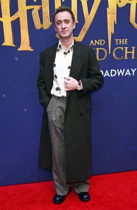 Harry Potter and the Cursed Child Harry Potter and the Cursed Child Gala Performance NYC Featuring: Tom Felton Where: NYC, New York, United States When: 17 Nov 2025 Credit: Patricia Schlein WENN NYC New York United States Copyright: xPatriciaxSchlein WENNx wenn40793798 PS3x wenn40793798