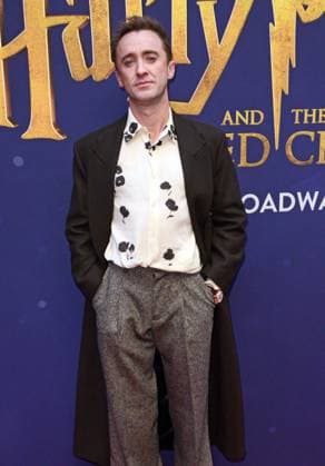Harry Potter and the Cursed Child Harry Potter and the Cursed Child Gala Performance NYC Featuring: Tom Felton Where: NYC, New York, United States When: 17 Nov 2025 Credit: Patricia Schlein WENN NYC New York United States Copyright: xPatriciaxSchlein WENNx wenn40793799 PS3x wenn40793799