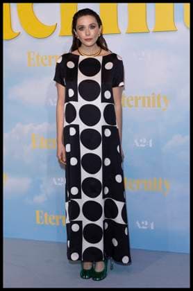 . 17 11 2025. London, United Kingdom. Elizabeth Olsen arriving at the Eternity premiere in London.  xStephenxLockx xi-Imagesx IIM-26385-0010