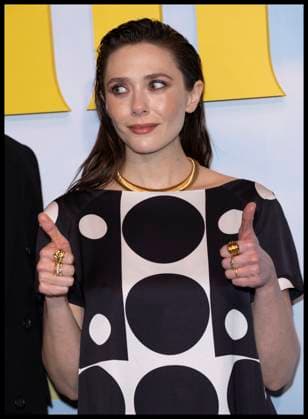 . 17 11 2025. London, United Kingdom. Elizabeth Olsen at the Eternity premiere in London.  xStephenxLockx xi-Imagesx IIM-26385-0014