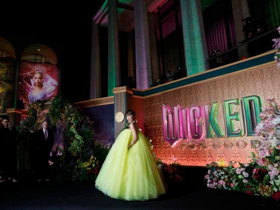 Michelle Yeoh arrives on the red carpet at the Wicked: For Good! New York Premiere at David Geffen Hall, Lincoln Center on Monday, November 17, 2025 in New York City  NYP20251117119 JOHNxANGELILLO