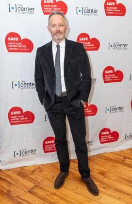 November 17, 2025, Bronx, New York, USA: John Benjamin Hickey attends staged reading of All About Eve at The Sanctuary at St. Paul & St. Andrew Church in New York, NY on November 17, 2025 to benefit Center at West Park to save West Park Presbyterian Church. Bronx USA - ZUMAr339 20251117_znp_r339_051 Copyright: xLevxRadinx