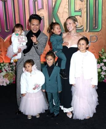 Wicked: For Good New York Premiere Jon M. Chu, Kristin Hodge and children attending the Wicked: For Good New York Premiere held at the David Geffen Hall on November 17, 2025 in New York City, NY New York City David Geffen Hall NY USA Copyright: xStevenxBergman AFF-USA.COMx