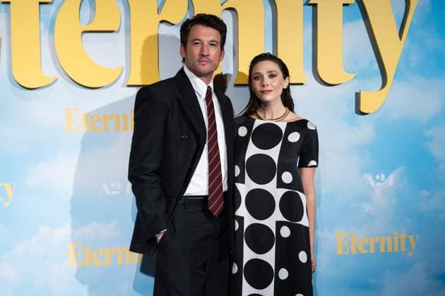 Eternity Premiere - London Miles Teller and Elizabeth Olsen attend the Eternity UK Premiere at The Cinema In The Power Station, London, UK on November 17, 2025. Photo by LounisPhotography ABACAPRESS.COM London United Kingdom  Copyright: xLounisPhotography ABACAx