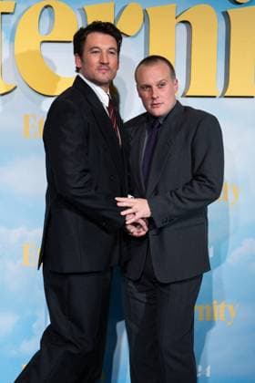 Eternity Premiere - London Miles Teller and John Early attend the Eternity UK Premiere at The Cinema In The Power Station, London, UK on November 17, 2025. Photo by LounisPhotography ABACAPRESS.COM London United Kingdom  Copyright: xLounisPhotography ABACAx