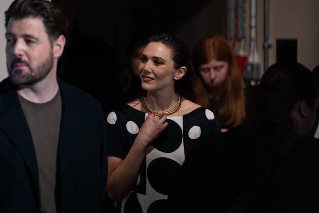 Eternity Premiere - London David Freyne and Elizabeth Olsen attend the Eternity UK Premiere at The Cinema In The Power Station, London, UK on November 17, 2025. Photo by LounisPhotography ABACAPRESS.COM London United Kingdom  Copyright: xLounisPhotography ABACAx