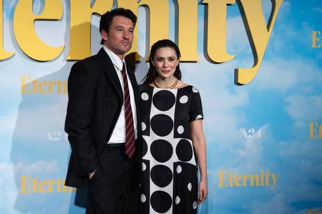 Eternity Premiere - London Miles Teller and Elizabeth Olsen attend the Eternity UK Premiere at The Cinema In The Power Station, London, UK on November 17, 2025. Photo by LounisPhotography ABACAPRESS.COM London United Kingdom  Copyright: xLounisPhotography ABACAx