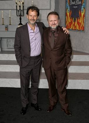 ˜Wake Up Dead Man: A Knives Out Mystery™ Premiere Ram Bergman and Rian Johnson arriving to Netflix™s Wake Up Dead Man: A Knives Out Mystery Los Angeles premiere held at the Academy Museum of Motion Pictures on November 17, 2025 in Los Angeles, Ca. Los Angeles Academy Museum of Motion Picture California USA Copyright: xLeexWatt AFF-USA.COMx