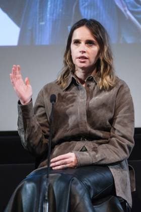Felicity Jones on stage at Mark Kermode in 3D on Monday 17 November 2025 Felicity Jones on stage at Mark Kermode in 3D on Monday 17 November 2025 at BFI Southbank, London. ., Credit:Julie Edwards Avalon  Copyright: xJuliexEdwardsx xAvalonx 1053015388