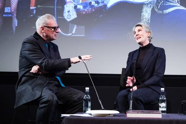 Mark Kermode and Tamsin Greig on stage at Mark Kermode in 3D on Monday 17 November 2025 Mark Kermode and Tamsin Greig on stage at Mark Kermode in 3D on Monday 17 November 2025 at BFI Southbank, London. ., Credit:Julie Edwards Avalon  Copyright: xJuliexEdwardsx xAvalonx 1053015610