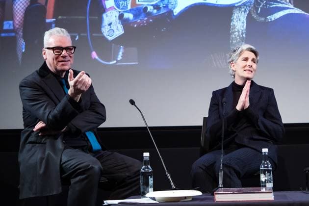 Mark Kermode and Tamsin Greig on stage at Mark Kermode in 3D on Monday 17 November 2025 Mark Kermode and Tamsin Greig on stage at Mark Kermode in 3D on Monday 17 November 2025 at BFI Southbank, London. ., Credit:Julie Edwards Avalon  Copyright: xJuliexEdwardsx xAvalonx 1053015616