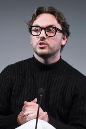 Jack Howard on the talk show Mark Kermode Live in 3D at BFI Southbank London, 17 11 2025 Foto:xJ.xEdwardsx xFuturexImagex kermode_5102