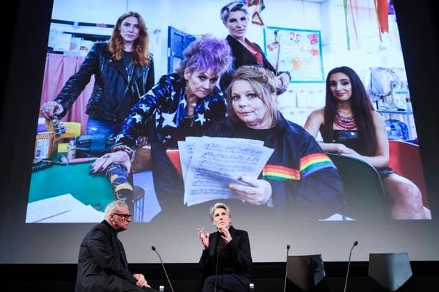 Mark Kermode and Tamsin Greig on the talk show Mark Kermode Live in 3D at BFI Southbank London, 17 11 2025 Foto:xJ.xEdwardsx xFuturexImagex kermode_5114