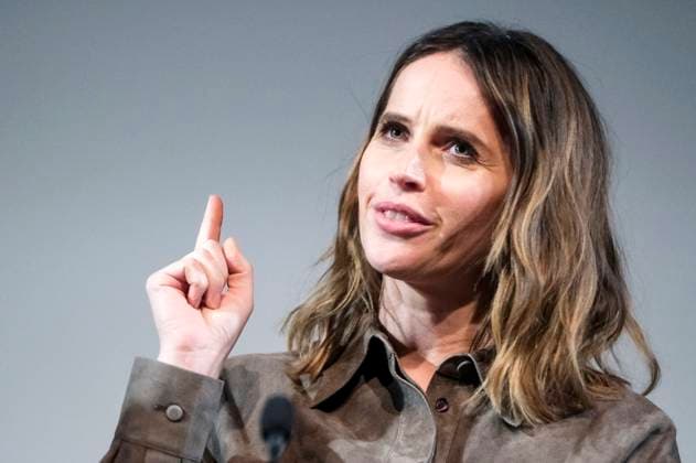 Felicity Jones on the talk show Mark Kermode Live in 3D at BFI Southbank London, 17 11 2025 Foto:xJ.xEdwardsx xFuturexImagex kermode_5127