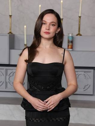 Los Angeles Premiere Of Netflix s Wake Up Dead Man: A Knives Out Mystery 17 November 2025 . Los Angeles, California - Cailee Spaeny At Los Angeles Premiere Of Netflix s Wake Up Dead Man: A Knives Out Mystery held at The Academy Museum of Motion Pictures in Los Angeles., Credit:Sadou Faye Avalon United States, CA, Los Angeles, Academy Museum of Motion Pictures  Copyright: xSadouxFayex xAvalonx 1053061915