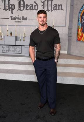 Los Angeles Premiere Of Netflix s Wake Up Dead Man: A Knives Out Mystery 17 November 2025 . Los Angeles, California - Austin Kiel At Los Angeles Premiere Of Netflix s Wake Up Dead Man: A Knives Out Mystery held at The Academy Museum of Motion Pictures in Los Angeles., Credit:Sadou Faye Avalon United States, CA, Los Angeles, Academy Museum of Motion Pictures  Copyright: xSadouxFayex xAvalonx 1053063673
