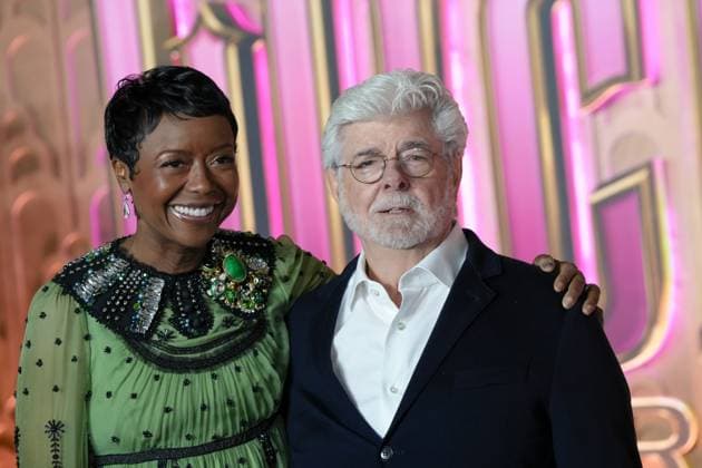 Arrivals for the New York premiere of Wicked For Good held at Lincoln Centre Featuring: Mellody Hobson, George Lucas Where: New York, New York, United States When: 17 Nov 2025 Credit: Jennifer Graylock INSTARimages EDITORIAL USE ONLY. NOT FOR USE BY NEWSPAPERS BASED IN THE UK. Copyright: xx instar55275050