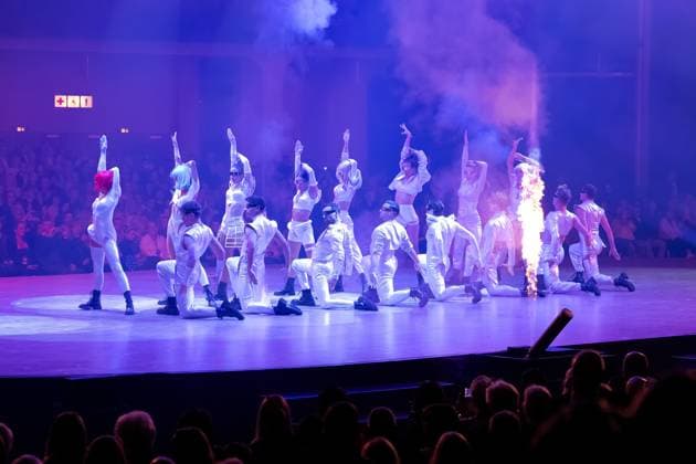 Lets DanceLive The Tour 2025 Professional dancers at the live show Lets Dance on 17 11 2025 in the Festhalle Frankfurt Frankfurt Festhalle Hessen