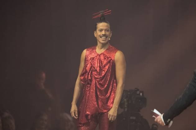 Lets DanceLive The Tour 2025 Jorge Gonzales, Joachim Llambi, Motsi Mabuse at the live show Lets Dance on 17 11 2025 in the Festhalle Frankfurt Frankfurt Festhalle Hessen