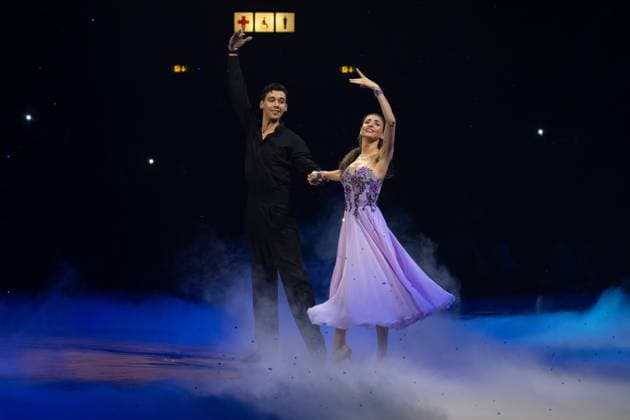 Lets DanceLive The Tour 2025 Diego Pooth and Ekaterina Leonova at the live show Lets Dance on 17 11 2025 in the Festhalle Frankfurt Frankfurt Festhalle Hessen