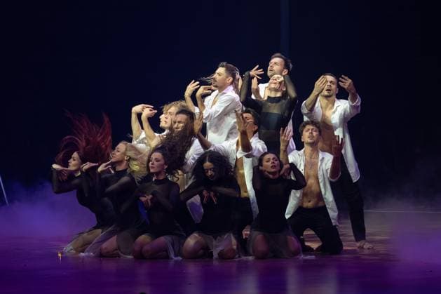 Lets DanceLive The Tour 2025 Professional dancers at the live show Lets Dance on 17 11 2025 in the Festhalle Frankfurt Frankfurt Festhalle Hessen