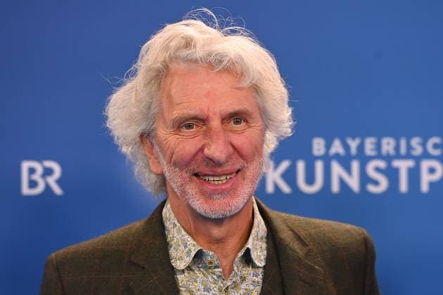 Rufus BECK Actor , single picture,cropped single motif,portrait,portrait,portrait award Bavarian Art Prize 2025 on 18 11 2025 at Bergson Kunstkraftwerk in Munich