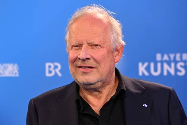 Axel MILBERG Actor , single picture,cropped single motif,portrait,portrait,portrait award Bavarian Art Prize 2025 on 18 11 2025 at Bergson Kunstkraftwerk in Munich