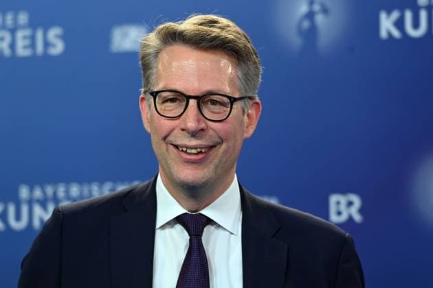 Markus BLUME CSU,Bavarian Minister of State for Science and the Arts Single image,cropped single motif,portrait,portrait,portrait Bavarian Art Award 2025 on 18 11 2025 at the Bergson Kunstkraftwerk in Munich