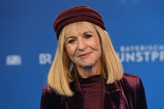 Patricia RIEKEL Journalist, single image, cropped single motif, portrait, portrait, portrait award Bavarian Art Prize 2025 on 18 11 2025 at Bergson Kunstkraftwerk in Munich