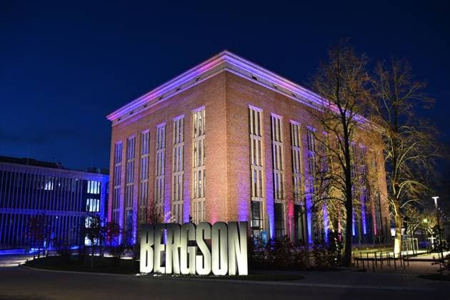 Exterior photo BERGSON,Overview,Building,Location Bavarian Art Award 2025 on 18 11 2025 at the Bergson Kunstkraftwerk in Munich