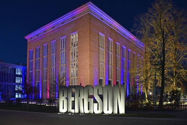 Exterior photo BERGSON,Overview,Building,Location Bavarian Art Award 2025 on 18 11 2025 at the Bergson Kunstkraftwerk in Munich