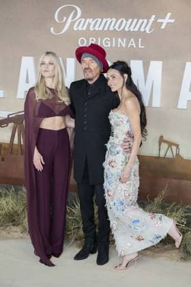 Landman Series 2 UK Premiere Ali Larter, Billy Bob Thornton and Demi Moore attend the Landman Series 2 UK Premiere at the Cineworld cinema, Leicester Square, London. 16th November 2025. Photo: Andrew Sims The Times  Copyright: xAndrewxSimsx NINTCHDBPICT001039410888